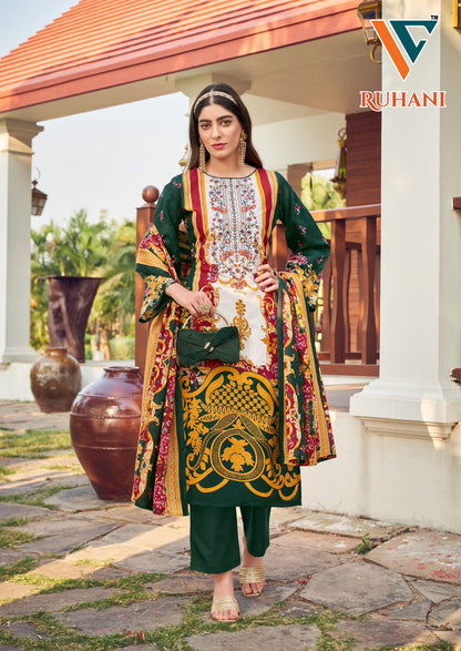 Ruhani? Vol 24 Vandana Creation Cotton Karachi Salwar Suits Supplier