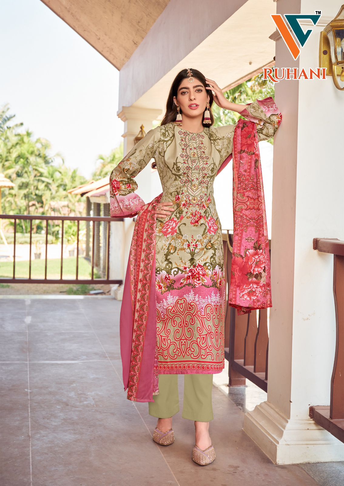 Ruhani? Vol 24 Vandana Creation Cotton Karachi Salwar Suits Supplier