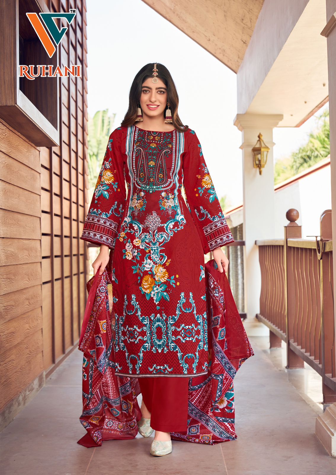 Ruhani? Vol 24 Vandana Creation Cotton Karachi Salwar Suits Supplier