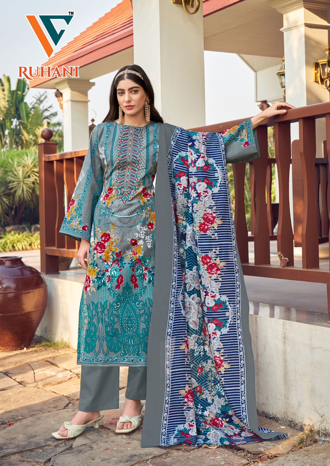 Ruhani? Vol 24 Vandana Creation Cotton Karachi Salwar Suits Supplier