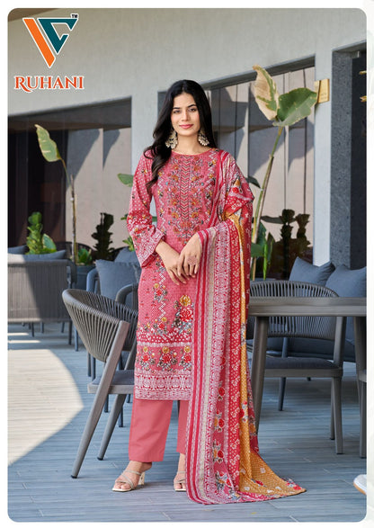 Ruhani? Vol 26 Vandana Creation Cotton Karachi Salwar Suits Exporter India