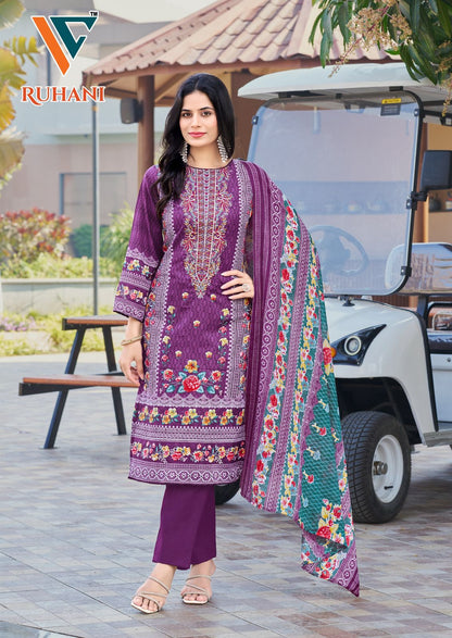 Ruhani? Vol 26 Vandana Creation Cotton Karachi Salwar Suits Exporter India