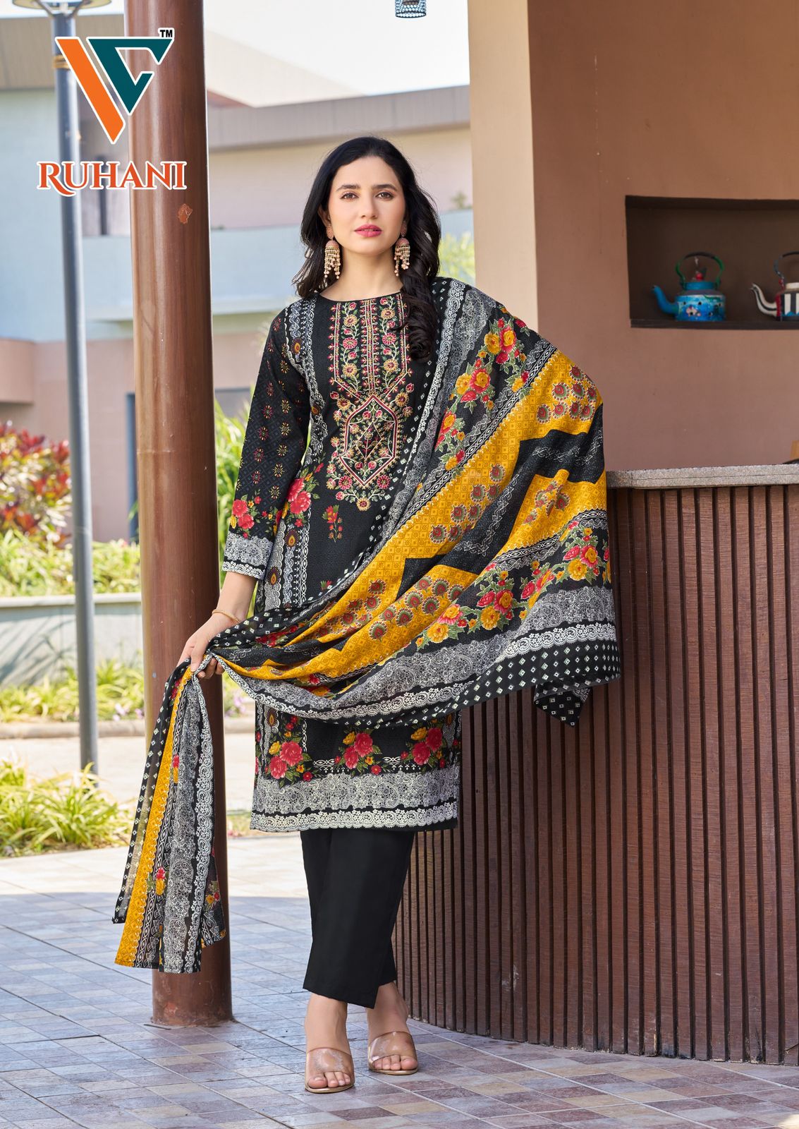 Ruhani? Vol 26 Vandana Creation Cotton Karachi Salwar Suits Exporter India