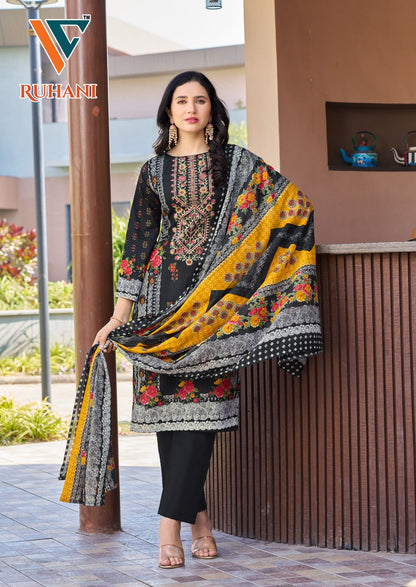 Ruhani? Vol 26 Vandana Creation Cotton Karachi Salwar Suits Exporter India