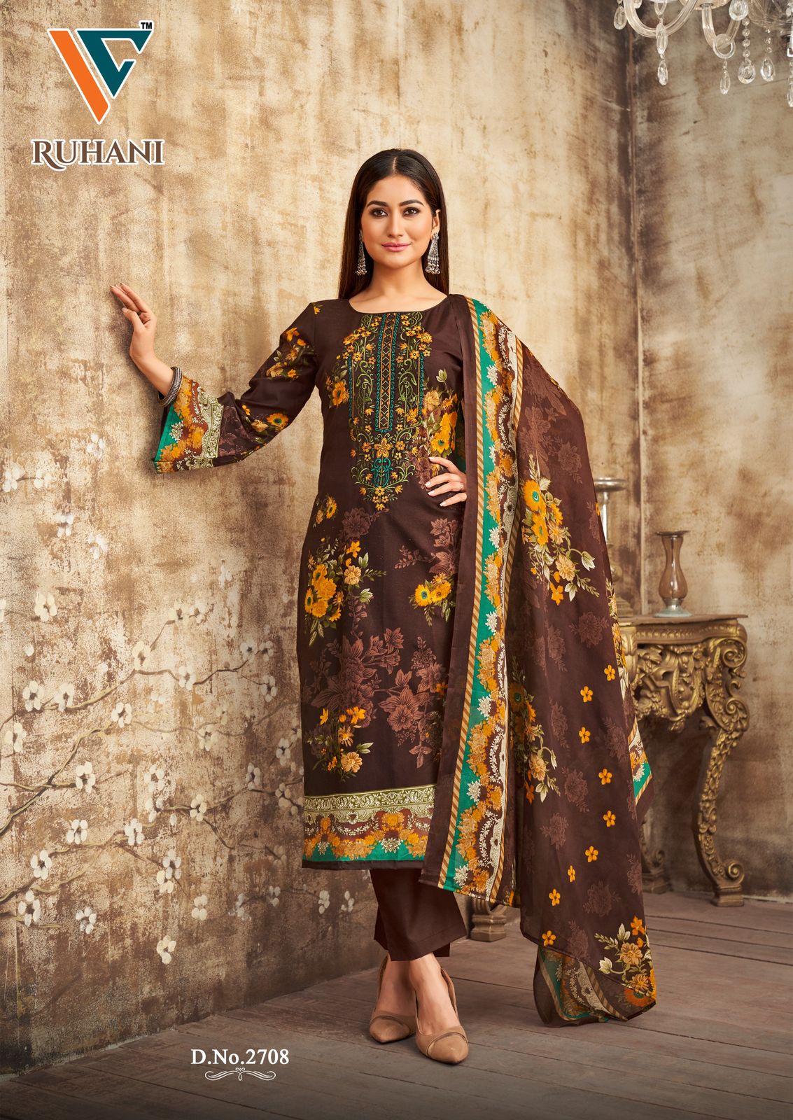 Ruhani? Vol 27 Vandana Creation Cotton Karachi Salwar Suits Wholesaler India