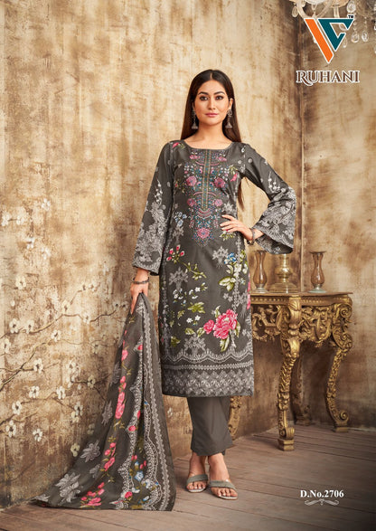 Ruhani? Vol 27 Vandana Creation Cotton Karachi Salwar Suits Wholesaler India