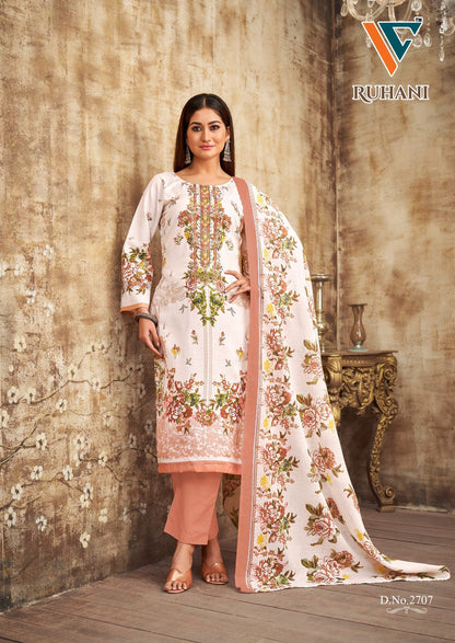 Ruhani? Vol 27 Vandana Creation Cotton Karachi Salwar Suits Wholesaler India