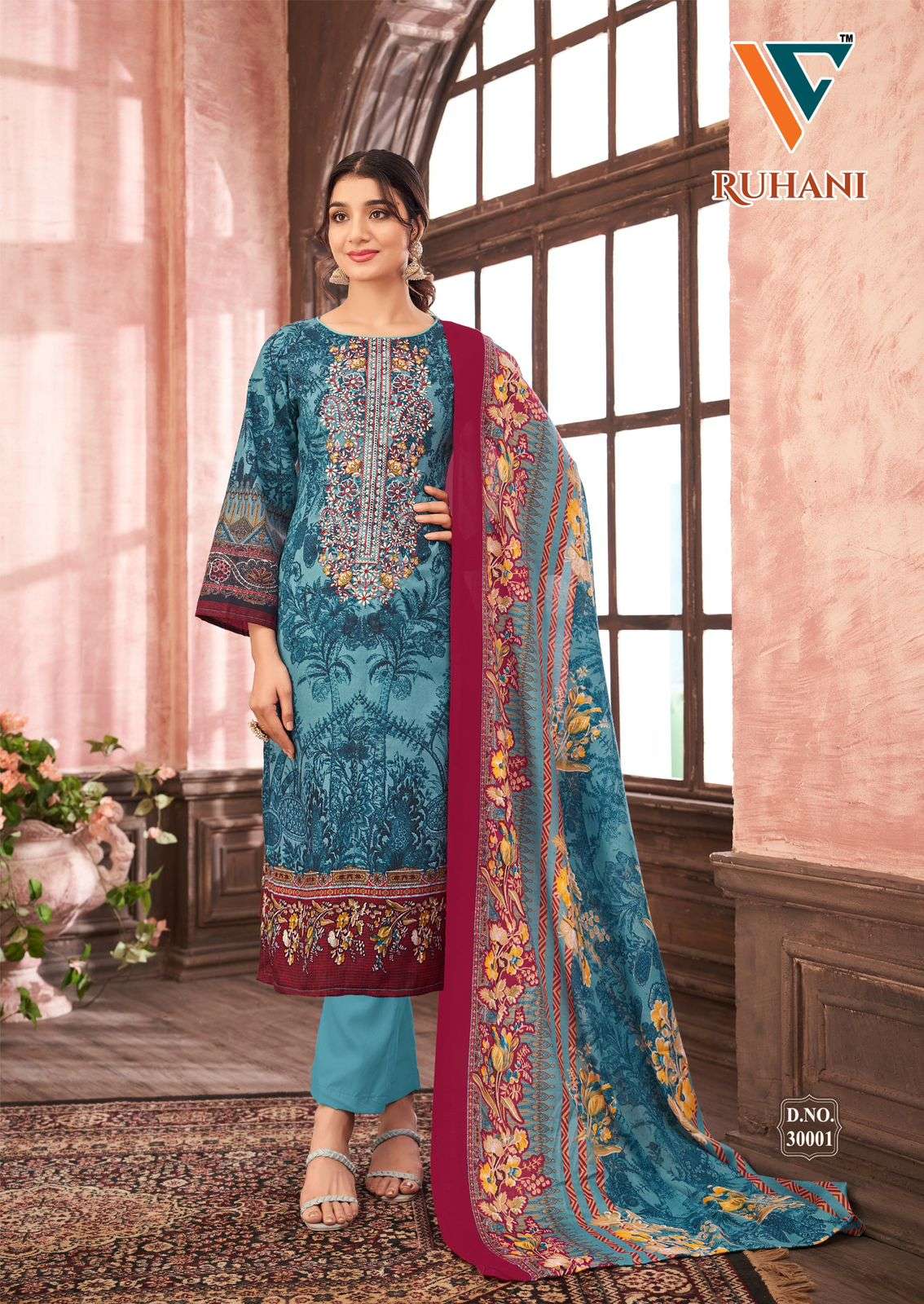 Ruhani? Vol 30 Vandana Creation Cotton Karachi Salwar Suits Exporter Gujarat