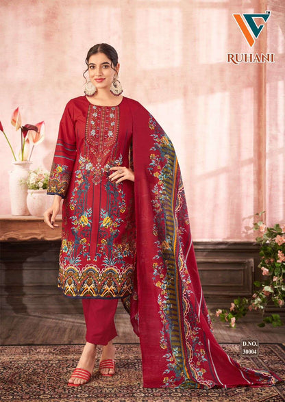 Ruhani? Vol 30 Vandana Creation Cotton Karachi Salwar Suits Exporter Gujarat