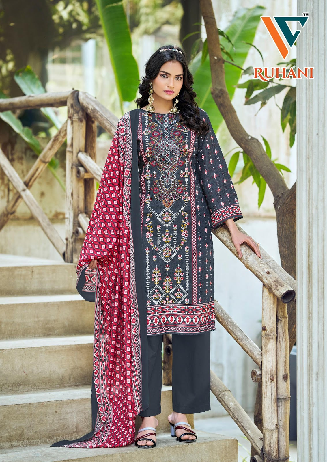 Ruhani?? Vol 36 Vandana Creation Cotton Karachi Salwar Suits Exporter