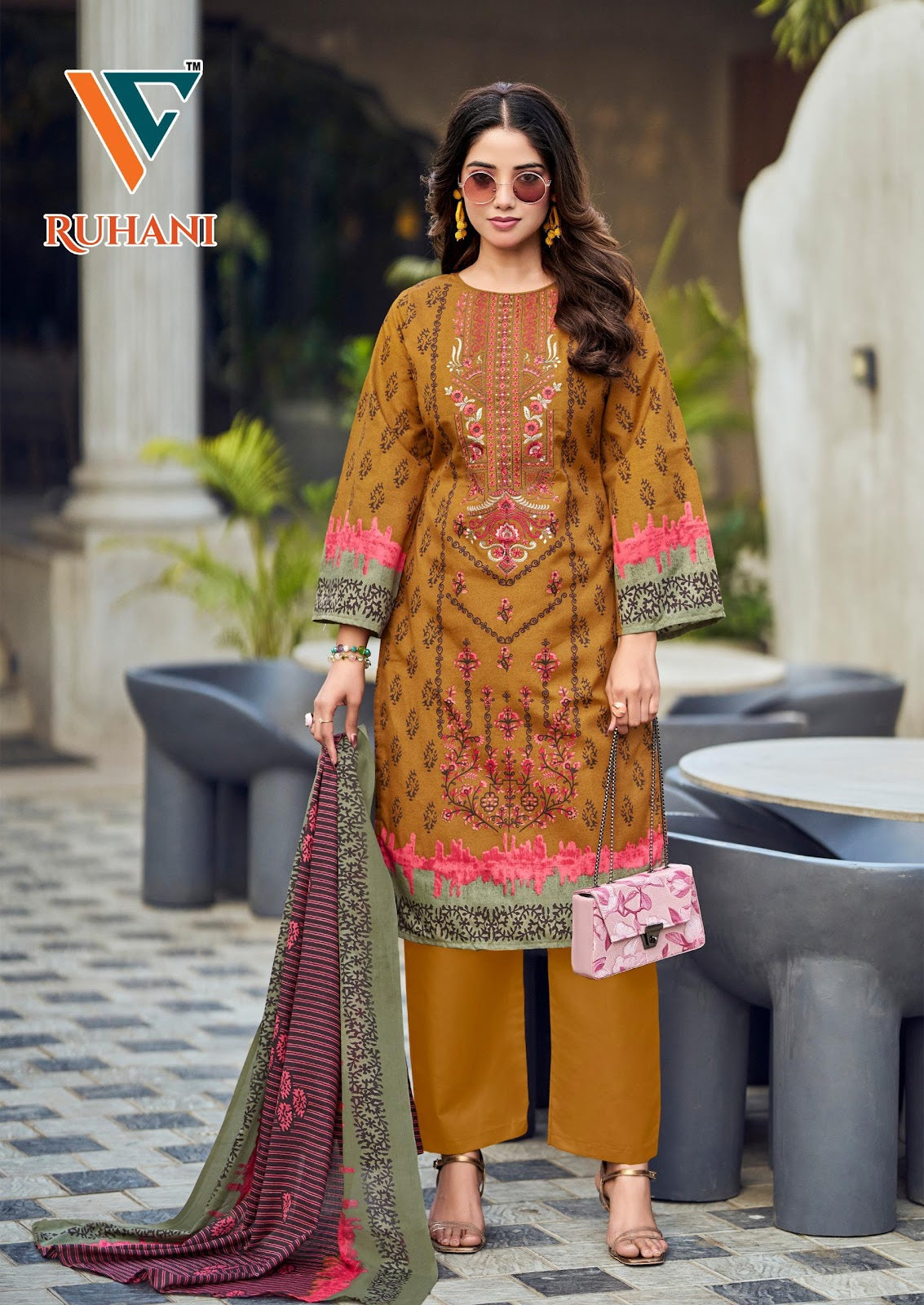 Ruhani?? Vol 36 Vandana Creation Cotton Karachi Salwar Suits Exporter