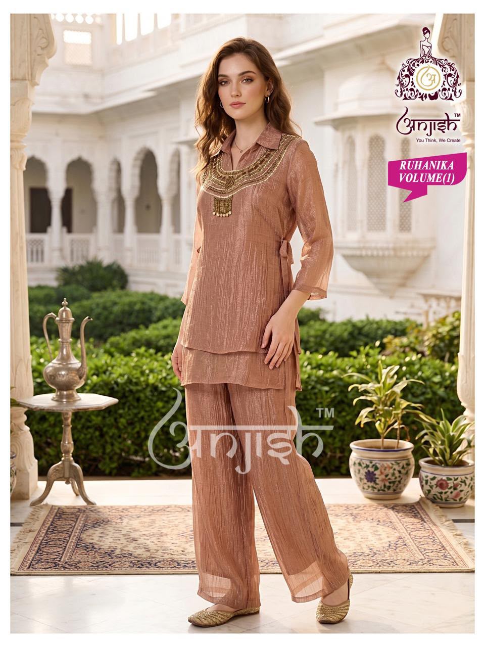 Ruhanika Anjish Salsa Co Ord Set Exporter