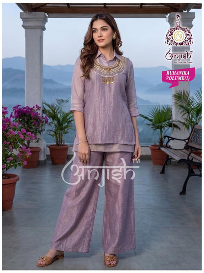 Ruhanika Anjish Salsa Co Ord Set Exporter
