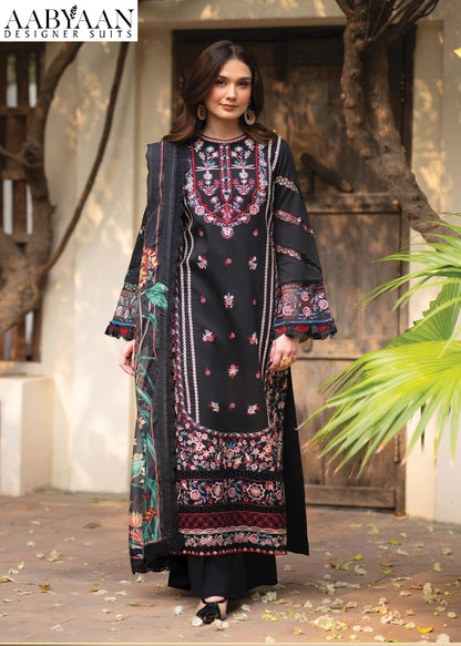 Ruhaniyat Vol 12 Aabyaan Mix Cotton Karachi Salwar Suits Supplier Gujarat