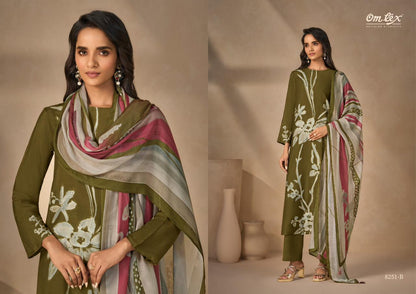 Ruhaya Omtex Silk Pant Style Suits Wholesale