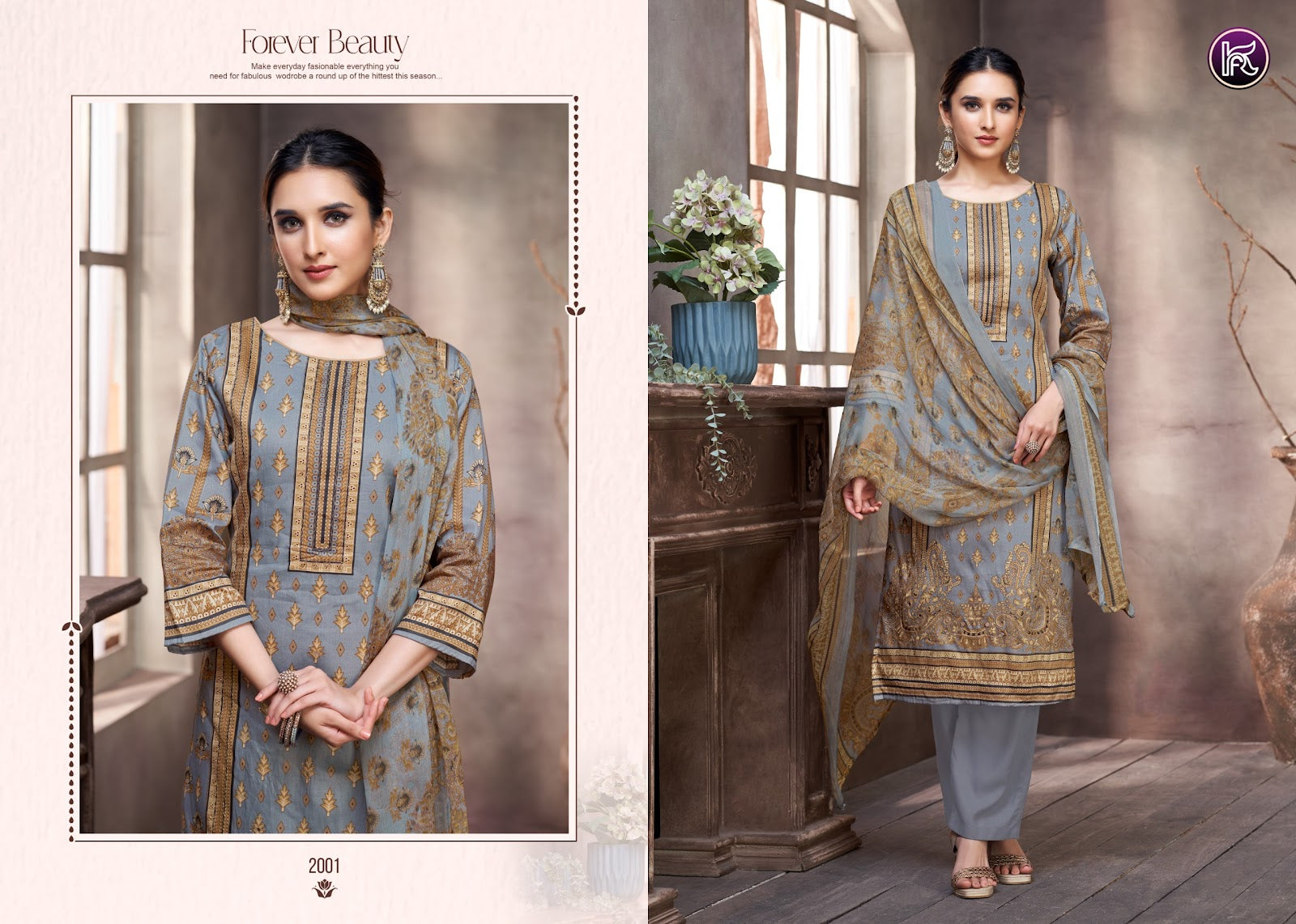 Ruhi Edition 2 Kala Fashion Jaam Print Karachi Salwar Suits Manufacturer