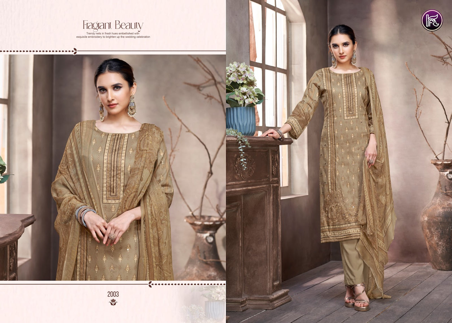 Ruhi Edition 2 Kala Fashion Jaam Print Karachi Salwar Suits Manufacturer