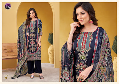 Ruhi Kala Fashion Pure Jam Karachi Salwar Suits Wholesaler India