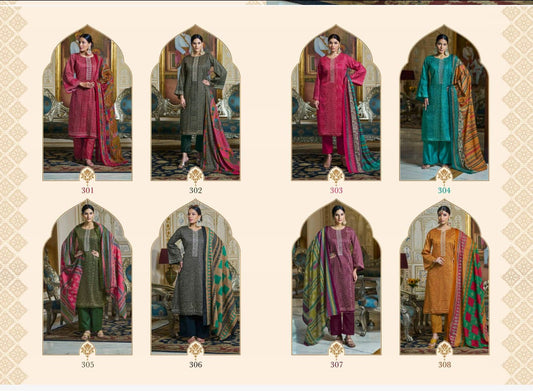 Ruhi Kesari Trendz Jaam Karachi Salwar Suits Wholesale Price