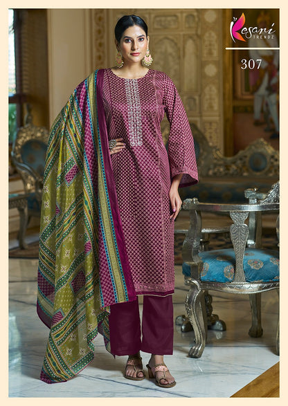 Ruhi Kesari Trendz Jaam Karachi Salwar Suits Wholesale Price