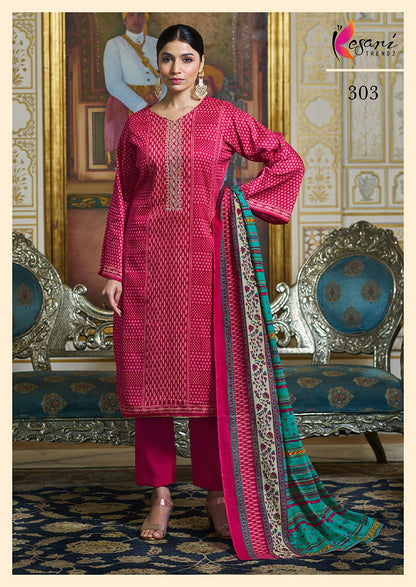 Ruhi Kesari Trendz Jaam Karachi Salwar Suits Wholesale Price