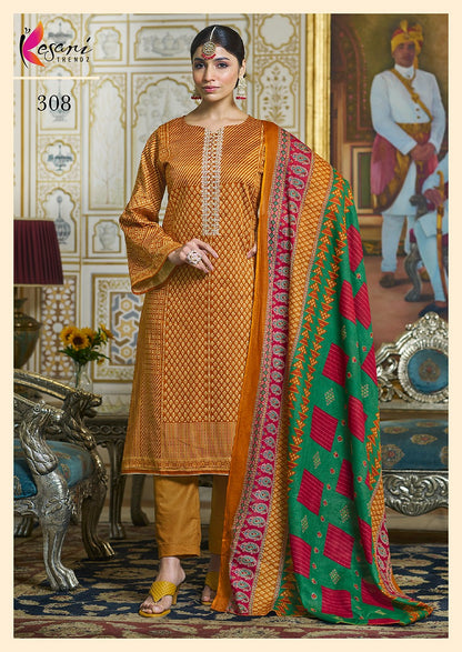 Ruhi Kesari Trendz Jaam Karachi Salwar Suits Wholesale Price