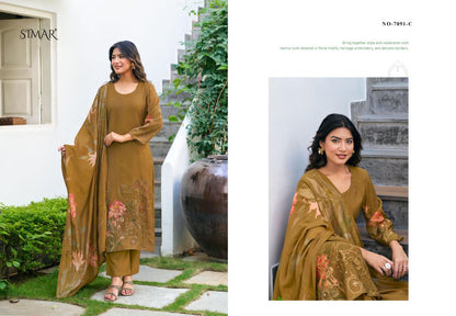 Ruhma Simar Modal Pant Style Suits Exporter India