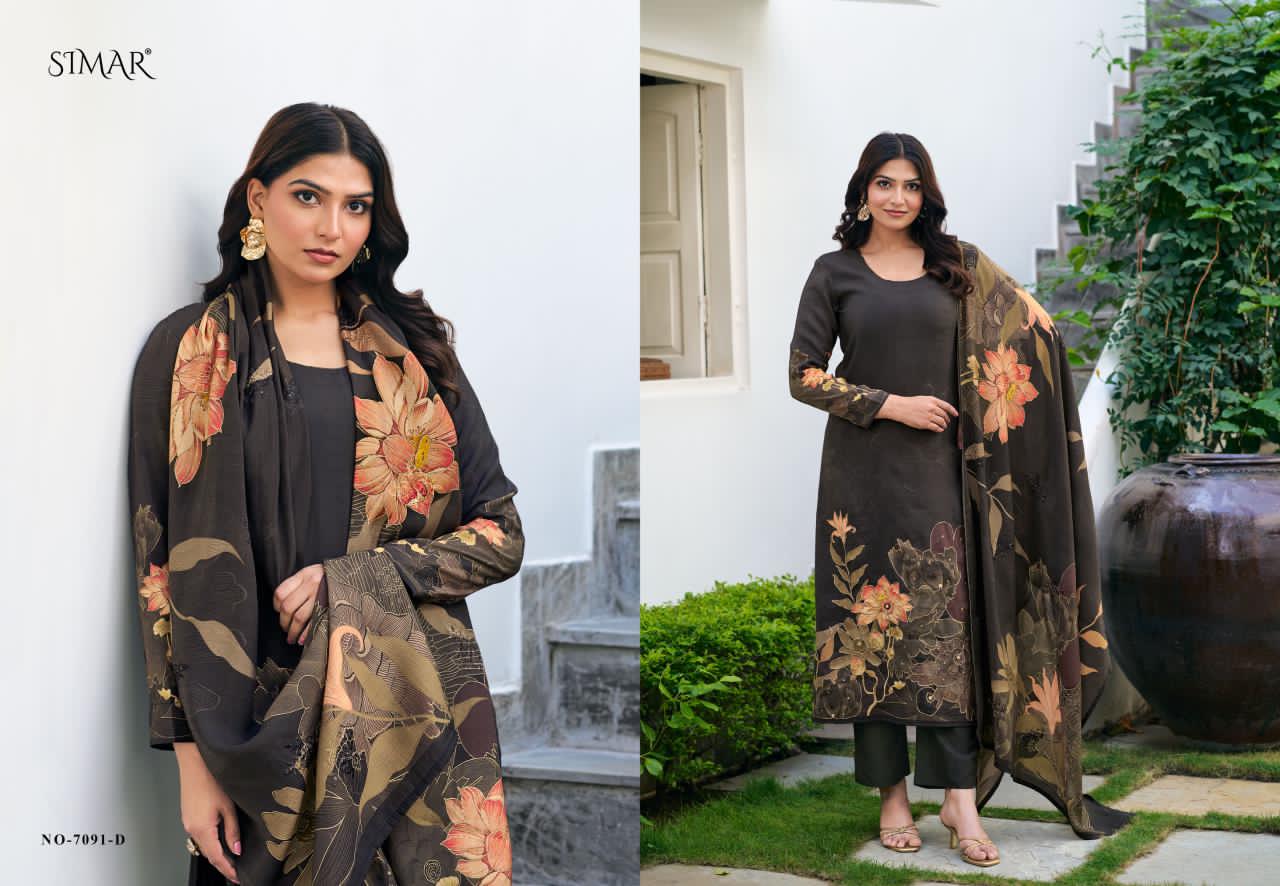 Ruhma Simar Modal Pant Style Suits Exporter India