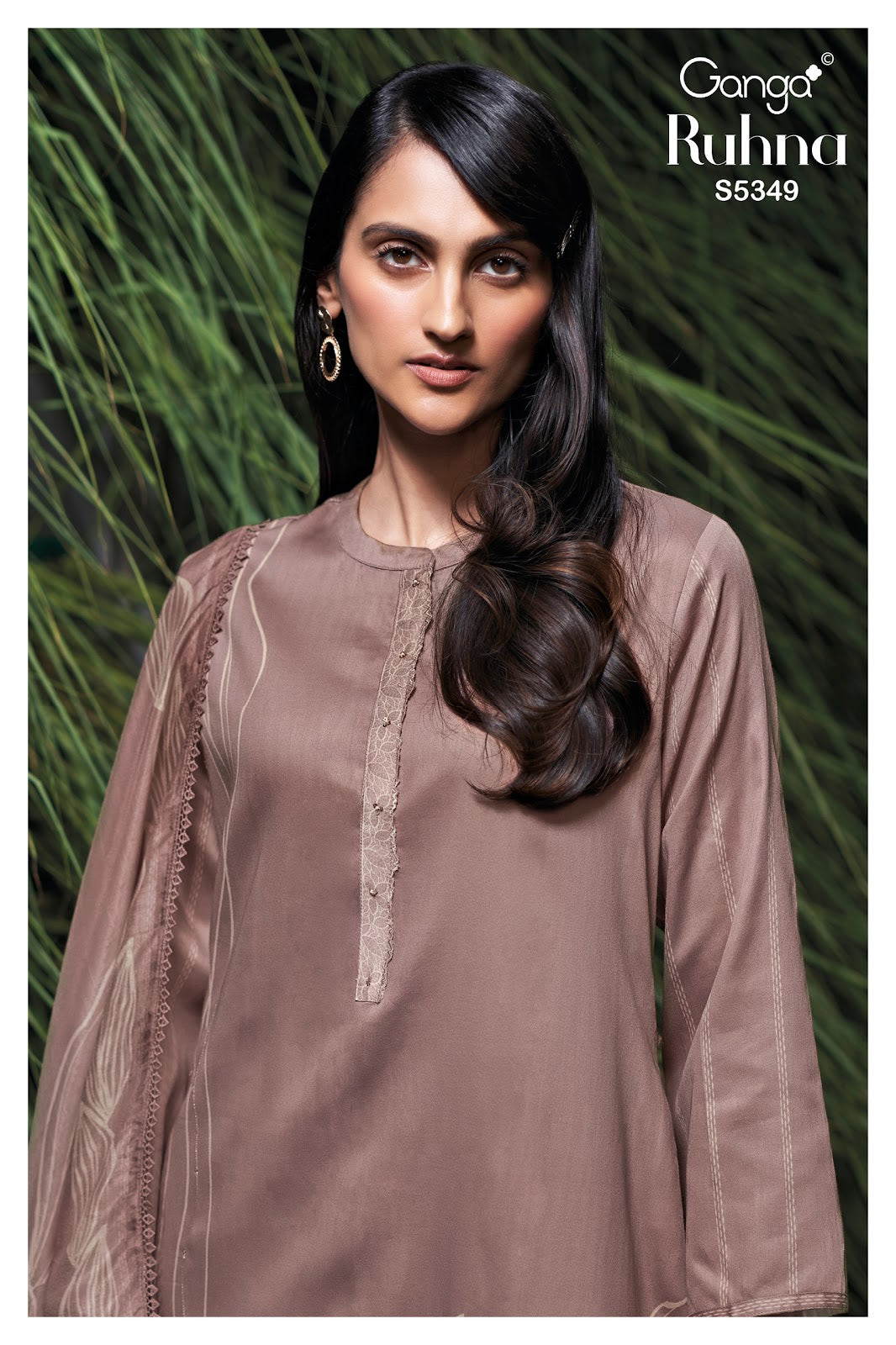 Ruhna S5349 Ganga Wool Pashmina Suits Manufacturer Gujarat