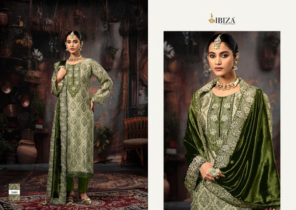 Rukhsar Ibiza Silk Velvet Suits Supplier Gujarat