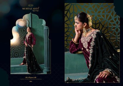 Rukhsar Mumtaz Arts Crush Velvet Suits Supplier