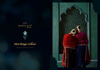 Rukhsar Mumtaz Arts Crush Velvet Suits Supplier