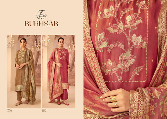 Rukhsar Tm Jacquard Pant Style Suits Wholesale