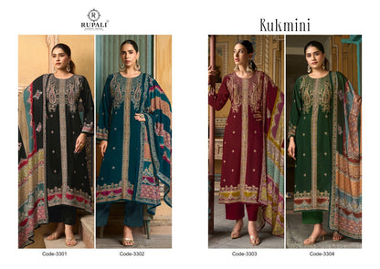 Rukmini Rupali Pashmina Suits Exporter Ahmedabad