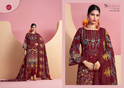 Ruksana Belliza Designer Studio Cotton Karachi Salwar Suits Manufacturer Gujarat