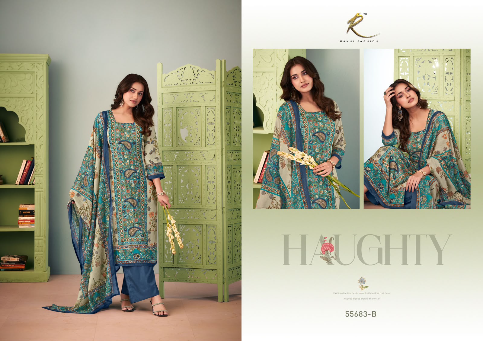 Rumaani Rakhi Fashion Bemberg Pant Style Suits Manufacturer