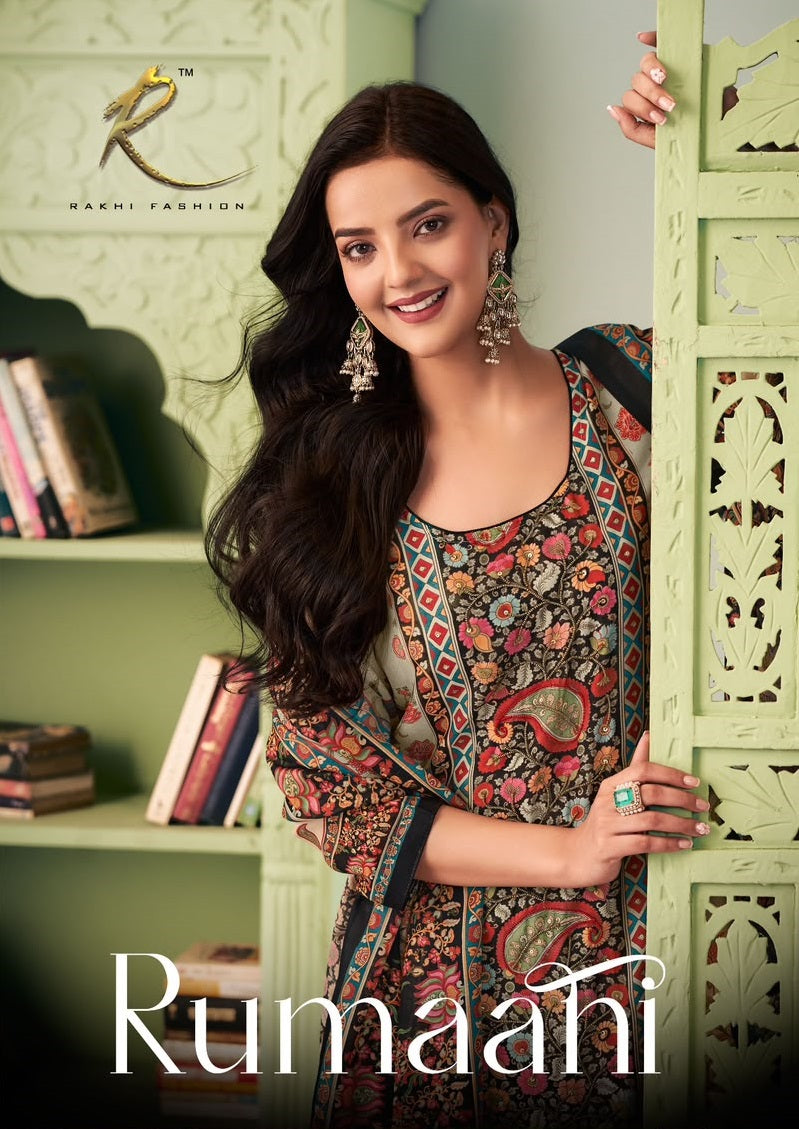 Rumaani Rakhi Fashion Bemberg Pant Style Suits Manufacturer