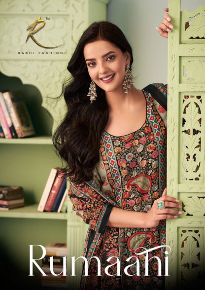 Rumaani Rakhi Fashion Bemberg Pant Style Suits Manufacturer