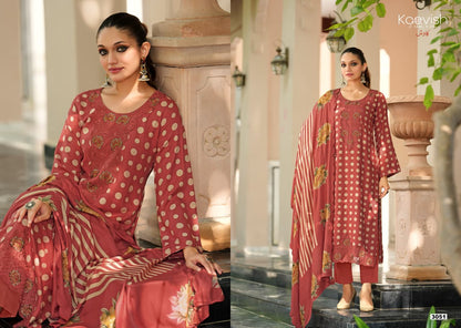 Rumaisha Kaavish Viscose Pashmina Suits Wholesaler India