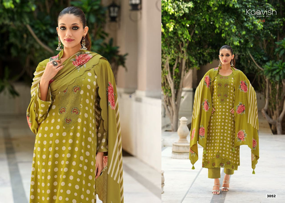 Rumaisha Kaavish Viscose Pashmina Suits Wholesaler India