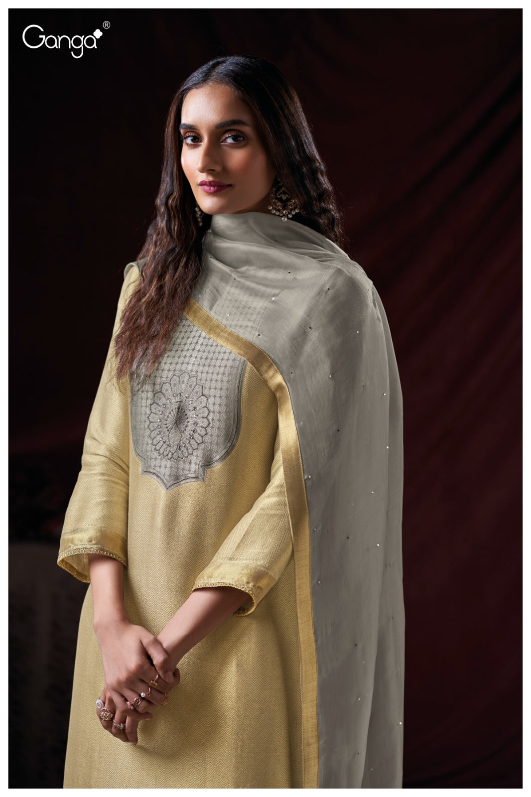 Rumeesa 3732 Ganga Premium Bemberg Plazzo Style Suits Exporter Ahmedabad