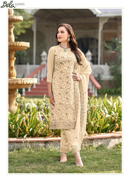 Rumi Bela Fashion Organza Pant Style Suits Exporter Gujarat
