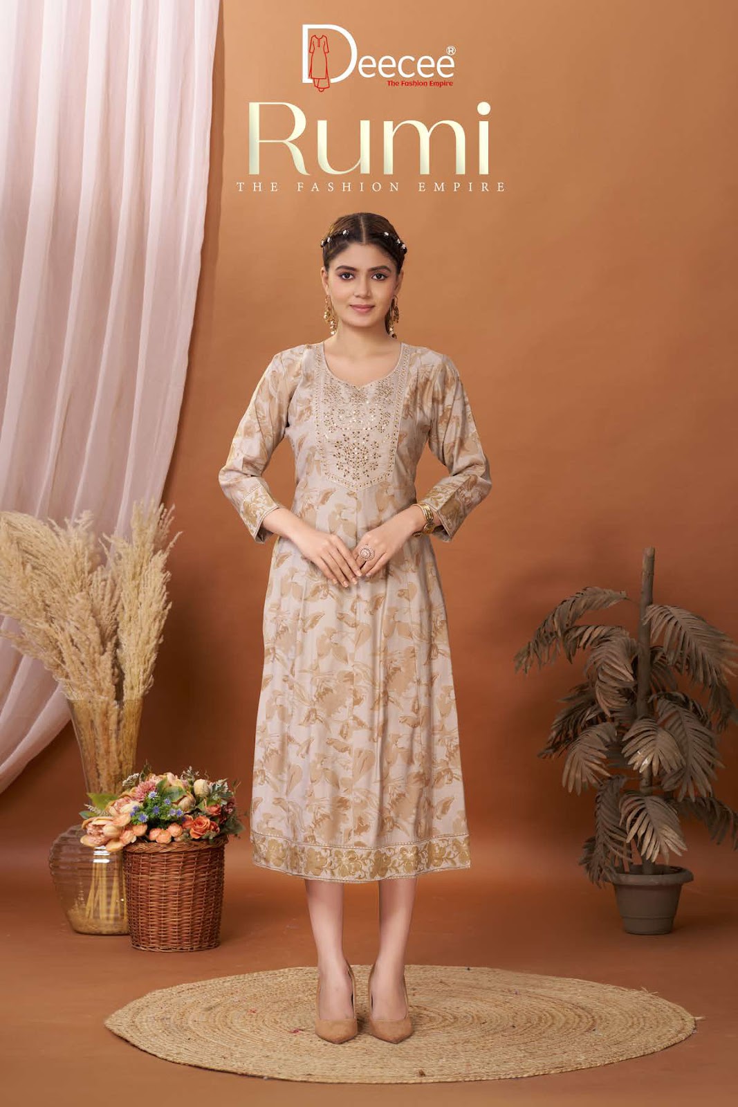 Rumi Deecee Roman Silk Anarkali Kurtis Manufacturer