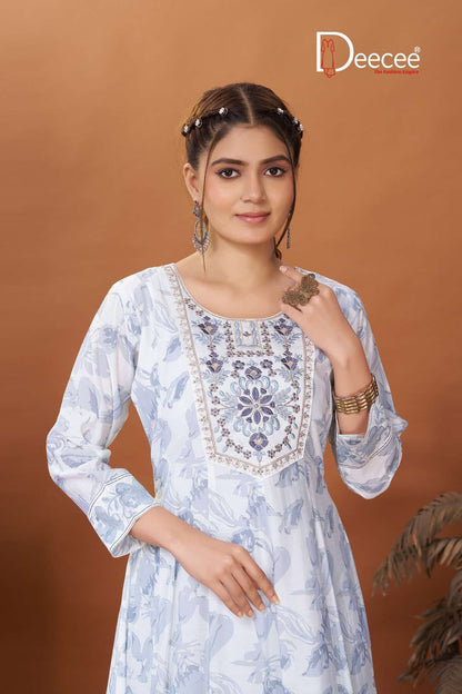 Rumi Deecee Roman Silk Anarkali Kurtis Manufacturer