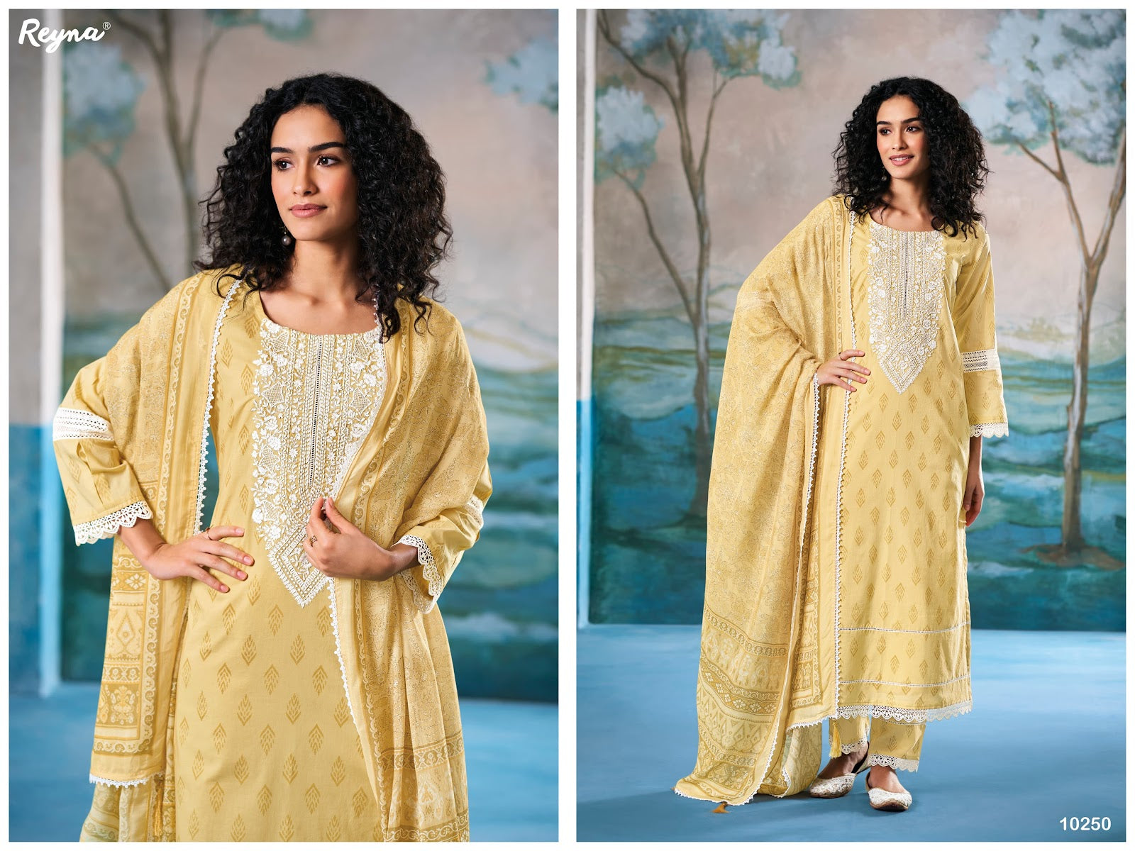 Rumi Reyna Cotton Pant Style Suits Supplier Gujarat