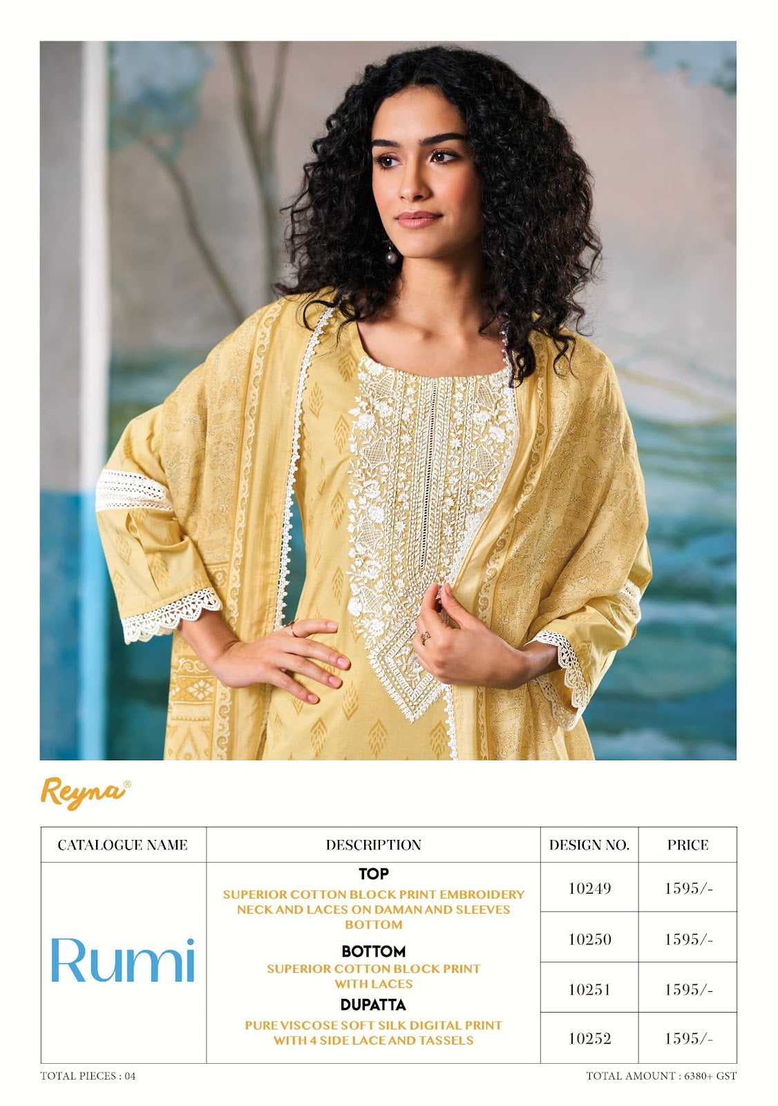 Rumi Reyna Cotton Pant Style Suits Supplier Gujarat