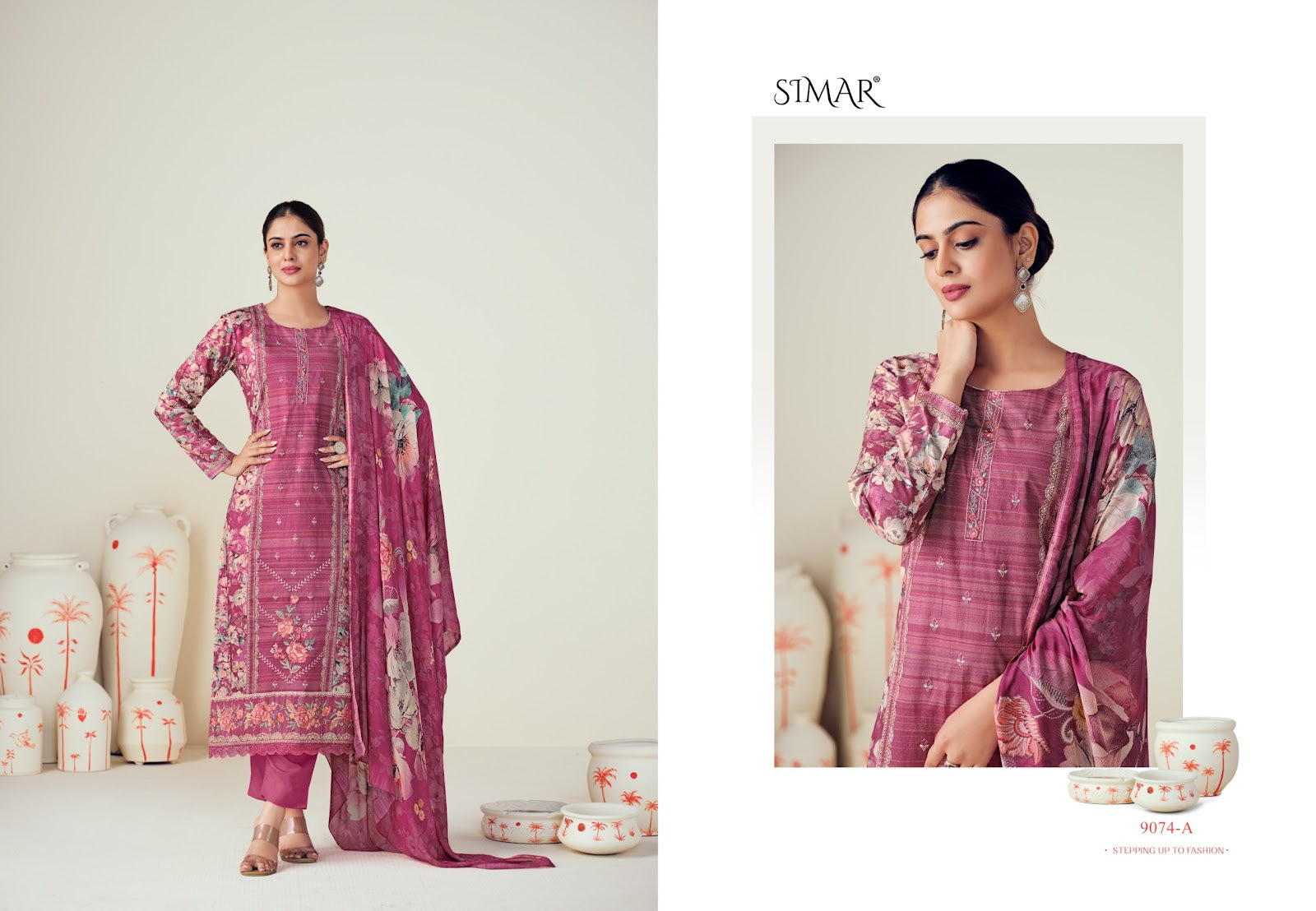 Rumi Simar Pure Lawn Pant Style Suits Supplier