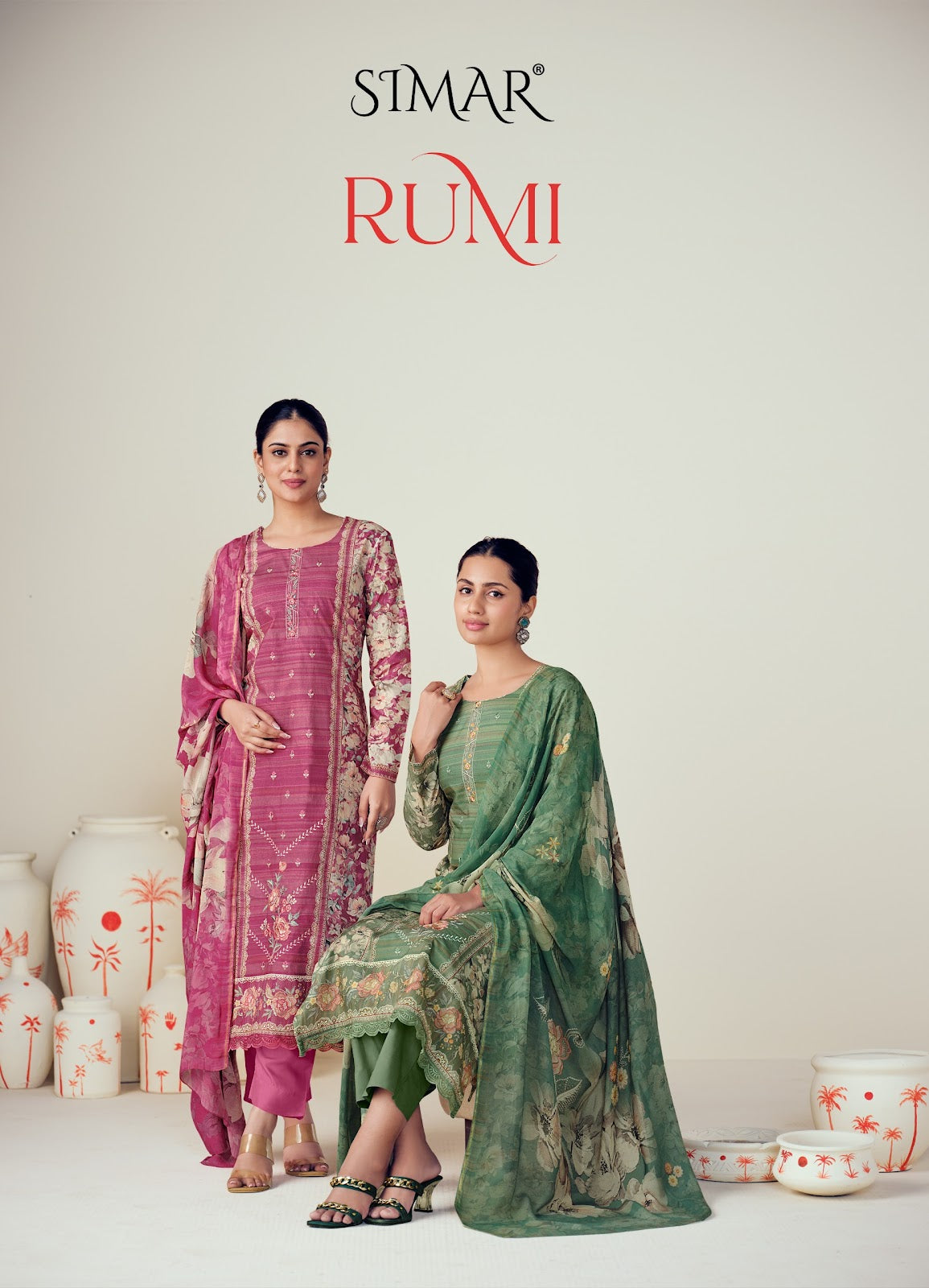 Rumi Simar Pure Lawn Pant Style Suits Supplier