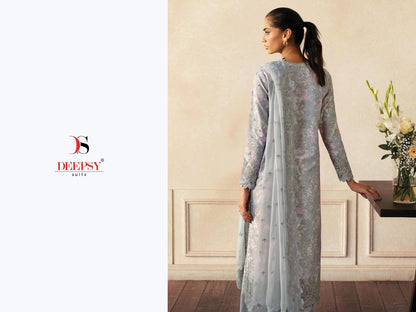 Rungrez Chikankari Deepsy Cotton Pakistani Patch Work Suits Exporter Gujarat