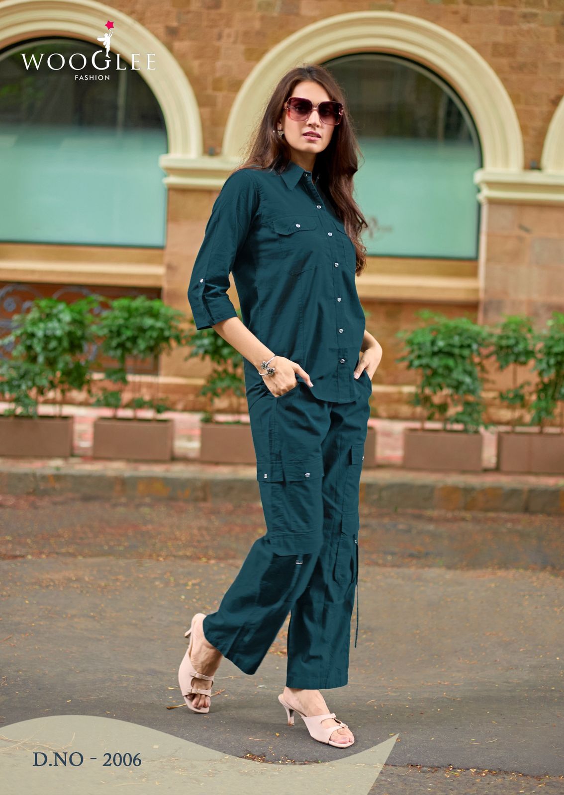 Runway Wooglee Cotton Co Ord Set Manufacturer